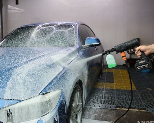 스마트 세차 필수템, 무선 휴대용 세차기로 차량 관리 업그레이드