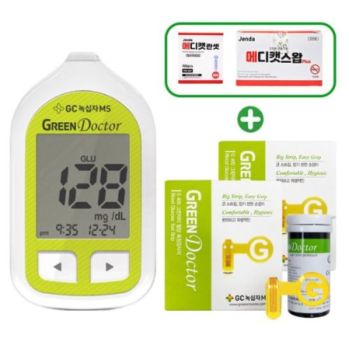 녹십자엠에스 그린닥터 혈당측정기 세트